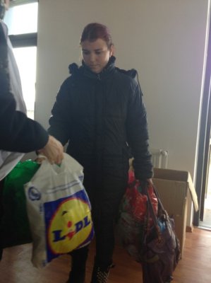 Voluntarii de la Crucea Roşie au început anul în forţă